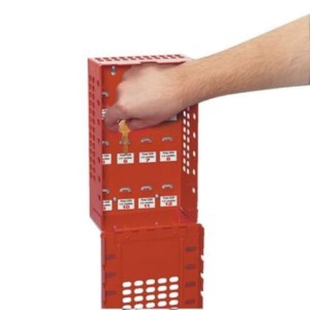 Master Lock 503RED RED LATCH TIGHT GROUP LOCK BOX
