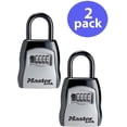 thumbnail image 1 of Master Lock 5400D Select Access Key Storage Box with Set-Your-Own Combination Lock, 2-Pack, 1 of 6