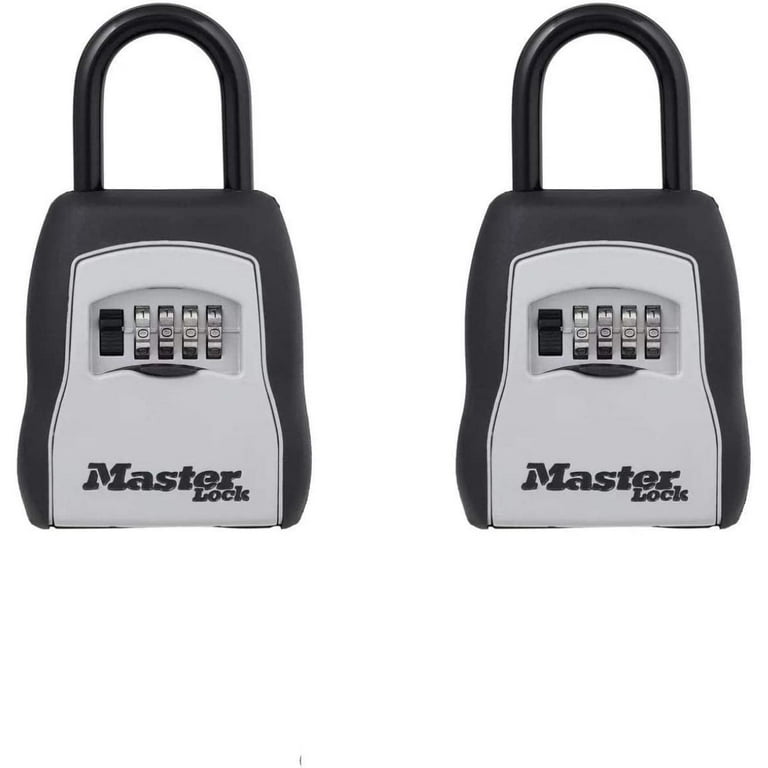 Master Lock 5400D Set Your Own Combination Portable Lock Box, 5 Key Capacity, Black Master Lock 5400D Set Your Own Combination Portable Lock Box, 5 Key Capacity, Black