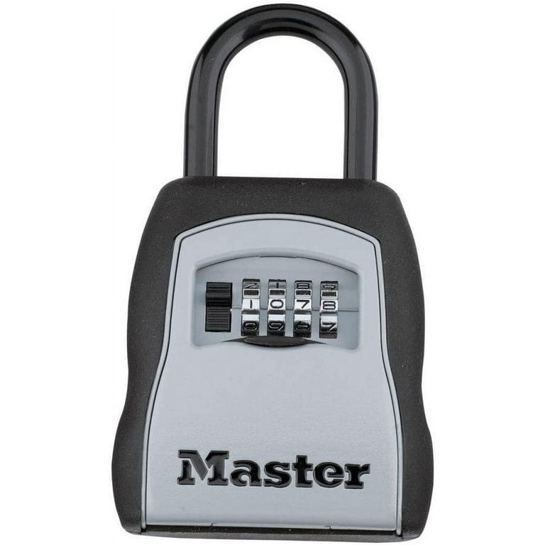 Master Lock 5400D Set Your Own Combination Portable Lock Box, 5 Key Capacity, Black Master Lock 5400D Set Your Own Combination Portable Lock Box, 5 Key Capacity, Black