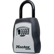 Master Lock 5400D Set Your Own Combination Portable Lock Box, 5 Key Capacity, Black 2 Pack
