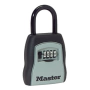 Master Lock 5400D Set Your Own Combination Portable Lock Box, 5 Key Capacity, Black 4 Pack,Portable