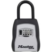 Master Lock 5400D Set Your Own Combination Portable Lock Box, 5 Key Capacity, Black 4 Pack