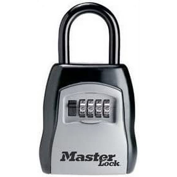 Master Lock 5400D Set Your Own Combination Portable Lock Box, 5 Key Capacity, Black 5 Pack