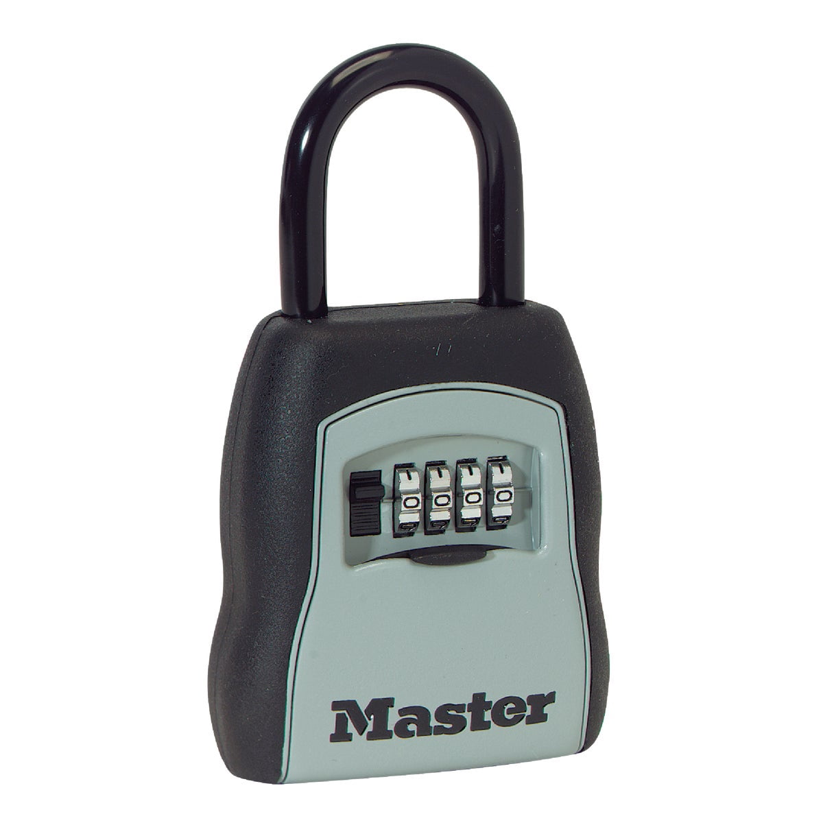 Unbranded Master Lock 5400D Set Your Own Combination Portable Lock Box, 5 Key Capacity, Black — Home & Garage Storage, Stackable Design