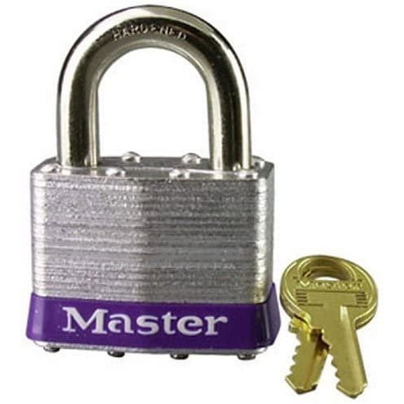 Master Lock Laminated Padlock 5D - Key Lock, 4 Pins - Laminated Finish