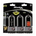 thumbnail image 1 of Master Lock 5SSTRILJHC 4-Pin Cylinder Padlock, Stainless Steel, 2" W, 1 of 1