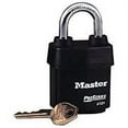 thumbnail image 1 of Master Lock 6121 Padlock: Laminated Steel, Keyed Different, 5/16" Shackle Diam, 1 of 4