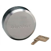 Master Lock 6271KAW700A 80030 2-7/8" Keyed Alike Hockey Puck Shackleless Padlock - Quantity of 2