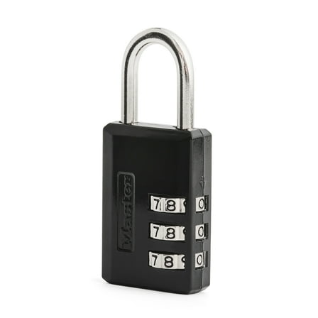 Master Lock School Locker 3 Dial Resettable Combination Padlock