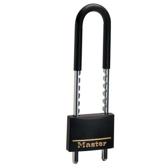 Master Lock 7/8" H x 1/4" W x 2" L Steel Double Locking Padlock 1 each