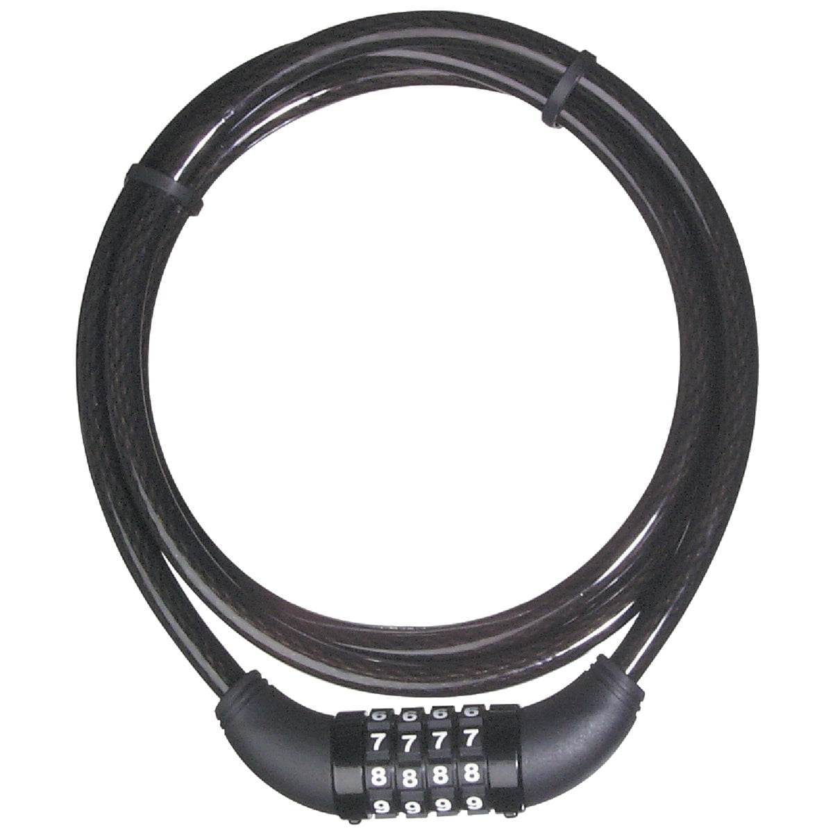 Master Lock 8119DPF 5' Long x 3/8" Diameter Set Your Own Combination Cable Bike Lock