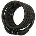 thumbnail image 1 of Master Lock 8152D Combination Cable Bike Lock, 5 ft. Long, Black, 1 of 5