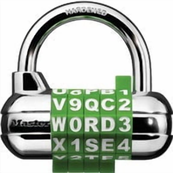 Master Lock Bike & Locker Combination Lock, Case of 18