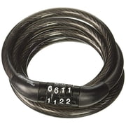Master Lock Cable Lock, Non-Resettable 4 Dial Combination Bike Lock, 4 ft. Long
