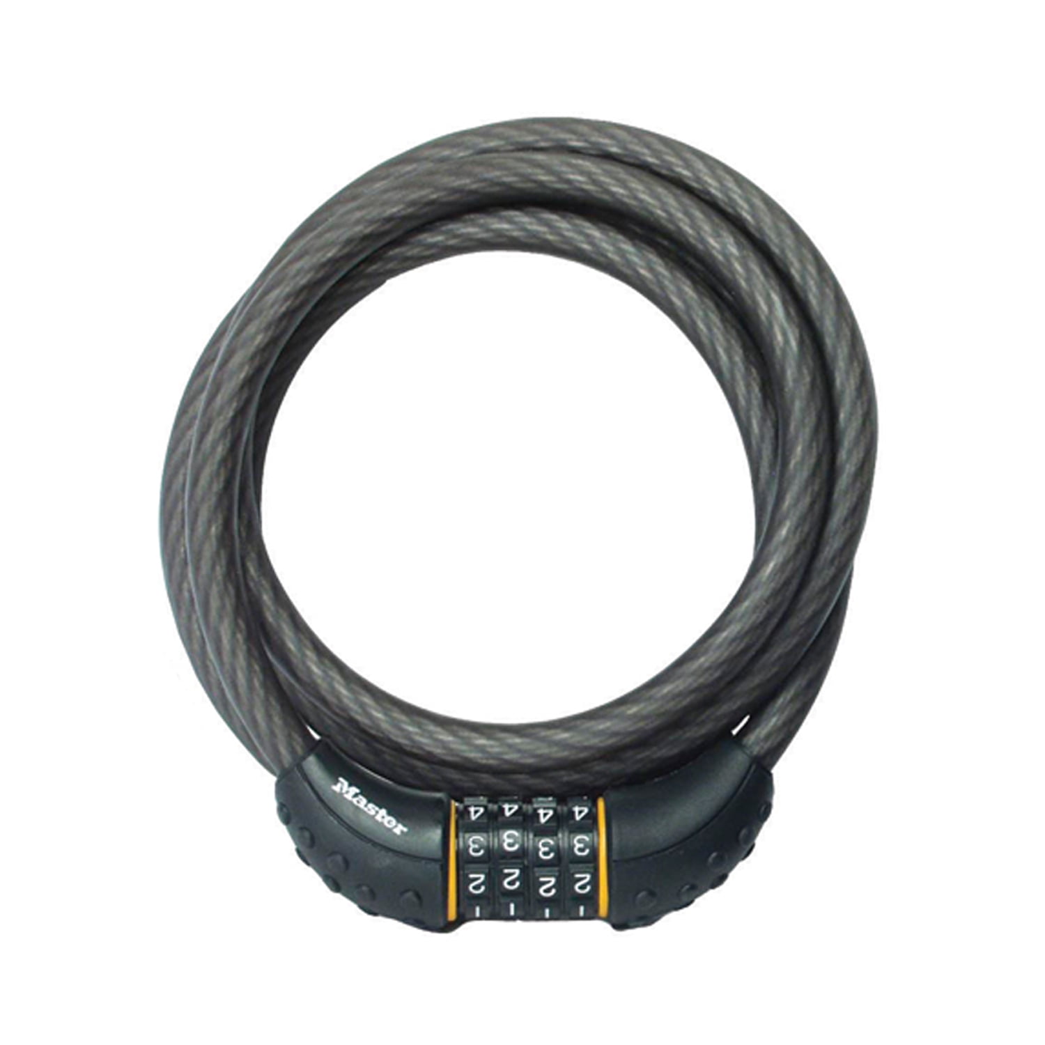 Master Lock Cable Lock, Set Your Own Combination Bike Lock, 6 ft. Long