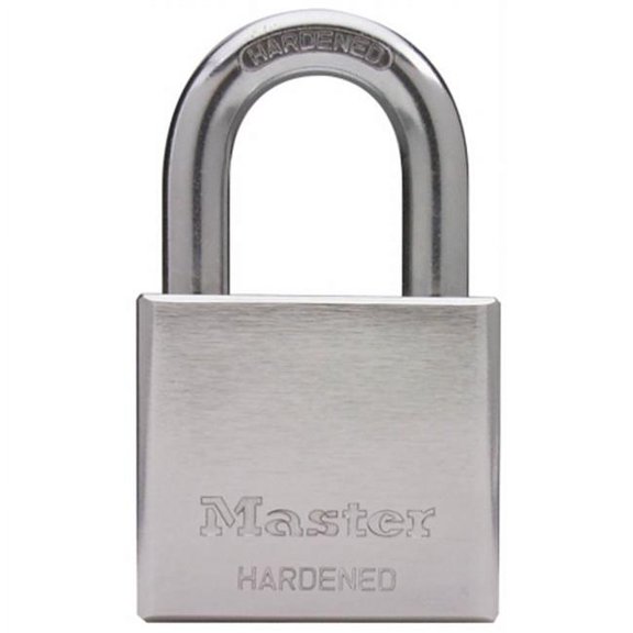 Master Lock Chrome Steel Padlock Chrome Steel Padlock
