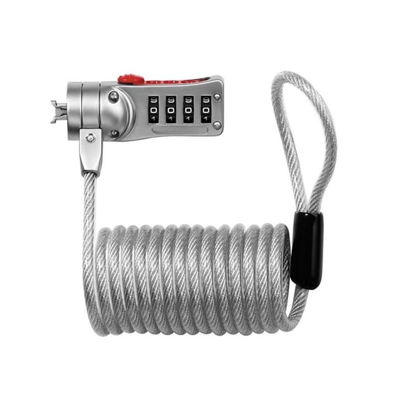 Master Lock Combi Computer Cable Lock 1.8m X 5mm