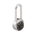 thumbnail image 1 of Master Lock Combination Padlock, Front, Black/Silver 1525LH, 1 of 1
