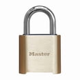 thumbnail image 1 of Master Lock Combination Padlock, Bottom, Gold/Silver 975DCOM, 1 of 1