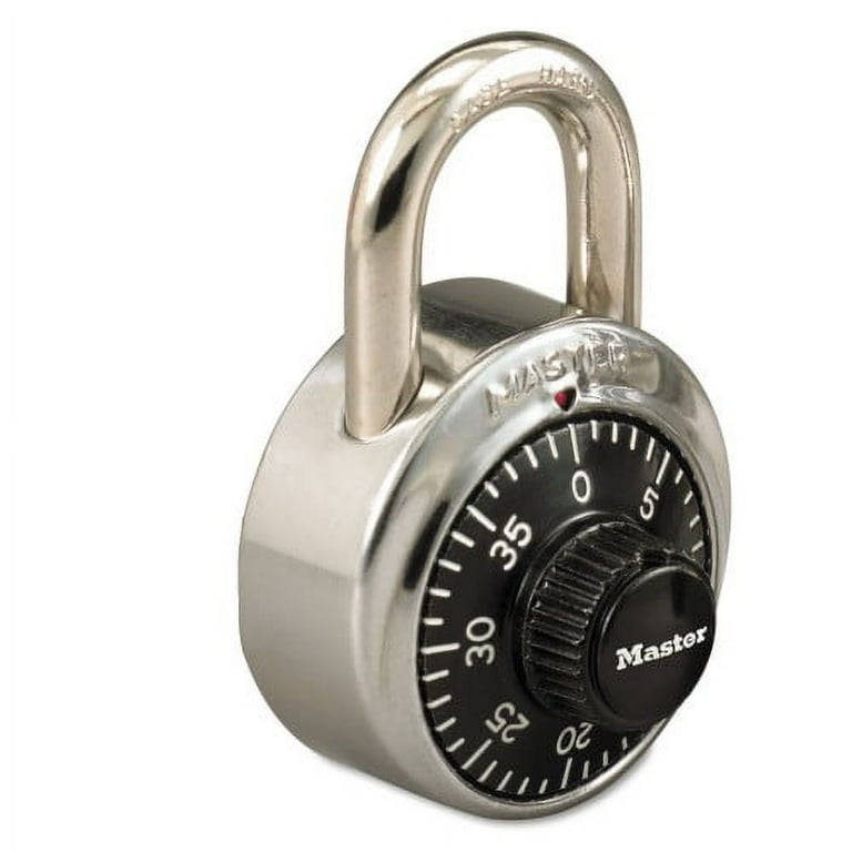 Combination Stainless Steel Padlock, 1.87 Combination Stainless Steel Padlock, 1.87
