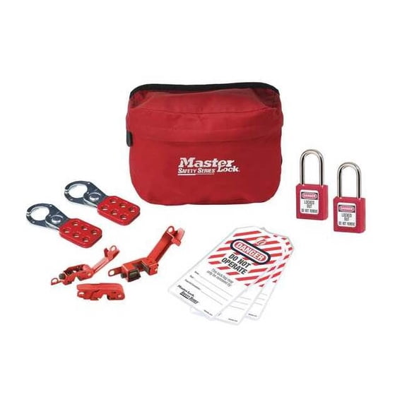 Master Lock Compact Safety Lockout Pouch, Electrical S1010E410KABAS