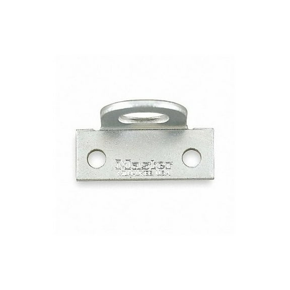 Master Lock Padlock Eye,90 Angle,1-1/2 In. L,PK2 60R