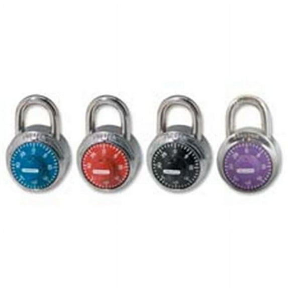 Master Lock Company MLK1505D Combination Lock- 1-.88in. W Body- Assorted Dials