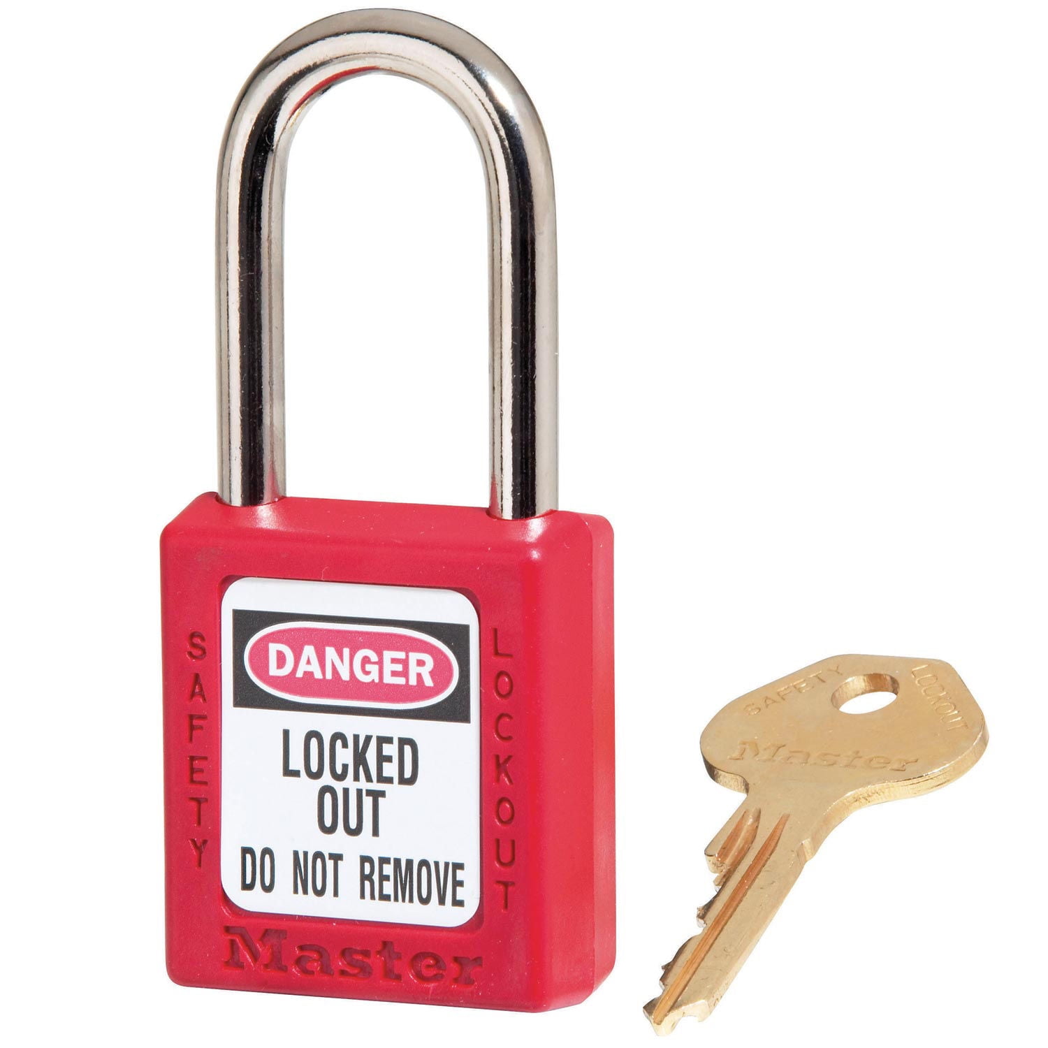 Master Lock Danger Red Safety Padlock - 0.25 Master Lock Danger Red Safety Padlock - 0.25