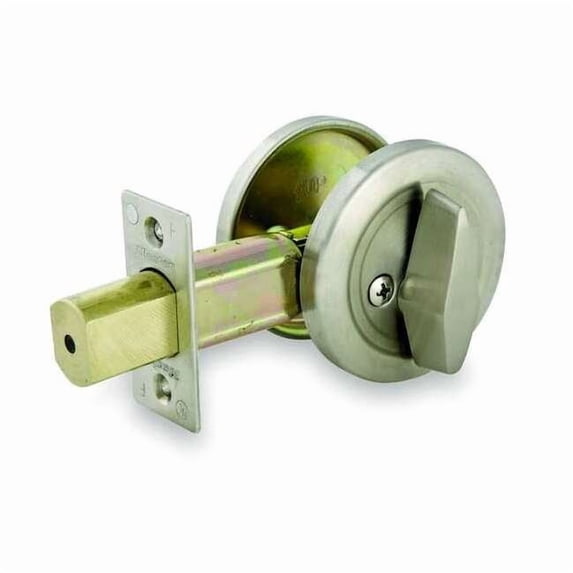 Master Lock Deadbolt,HD,Satin Chrome DSC0532D34ULD