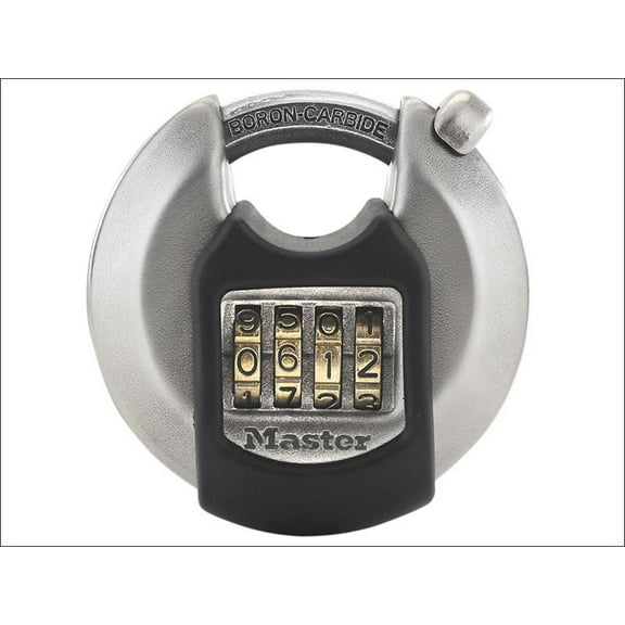 Master Lock Discus Padlock Excell Stainless Steel 70 mm M40EURDNUM