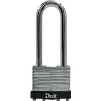 Master Lock Do it 1-1/2 In. Laminated Steel Keyed Padlock With 2 In. Shackle Clearance - Pack of 6 Jobsite Supply Pack
