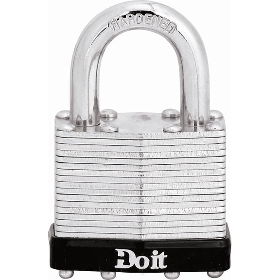 Master Lock Do it Laminated Steel Padlock - Pack of 18  Residential Use, Standard Application