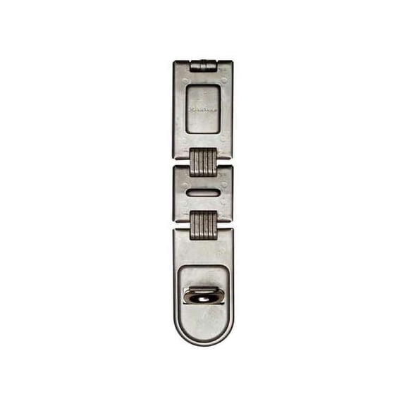 Master Lock Double Hinge Hasp,Steel,7 3/4 722DPFHCWWG