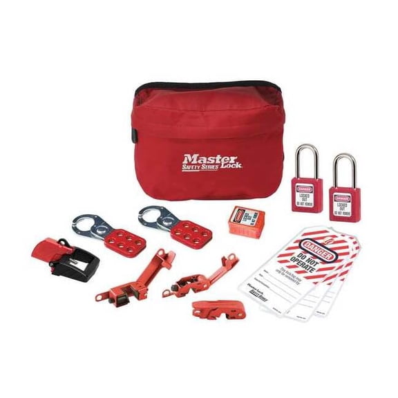 Master Lock Electrical Lockout Tagout Out Kit S1010E410KA