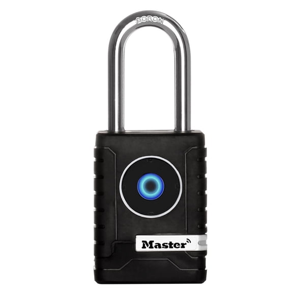 Master Lock Exterior 2-7/32 In. Wide Bluetooth Padlock