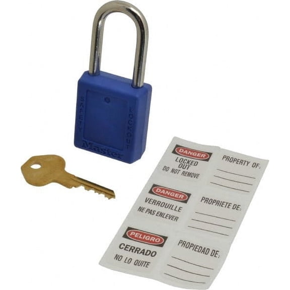 Master Lock Keyed Alike Retaining Key Lockout Padlock