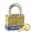 thumbnail image 1 of Master Lock Keyed Padlock, 15/16 in,Rectangle,Gold 6, 1 of 1