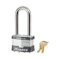 thumbnail image 1 of Master Lock Keyed Padlock, 15/16 in,Rectangle,Silver 5KALJ, 1 of 1