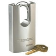 thumbnail image 1 of Master Lock Keyed Padlock, 29/32 in,Rectangle,Silver 7045, 1 of 4