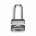 thumbnail image 1 of Padlock, Keyed Alike, Long Shackle, Rectangular Steel Body, Steel Shackle, 3/4 in W, 1 of 1