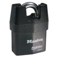 thumbnail image 1 of Master Lock Keyed Padlock, 7/8 in,Rectangle,Black 6325, 1 of 2
