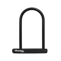 Master Lock Black Bike Lock with Key, Anti-Theft Lock for Bikes, 8320D