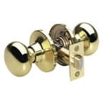thumbnail image 1 of Master Lock Knob Lockset,Biscuit Style,Polished Brss BC0403BOX, 1 of 2