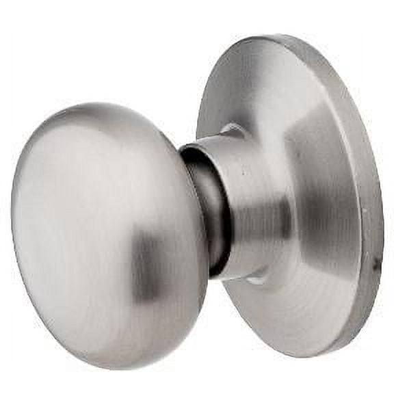 Master Lock Knob Lockset,Biscuit Style,Satin Nickel BC0515BOX