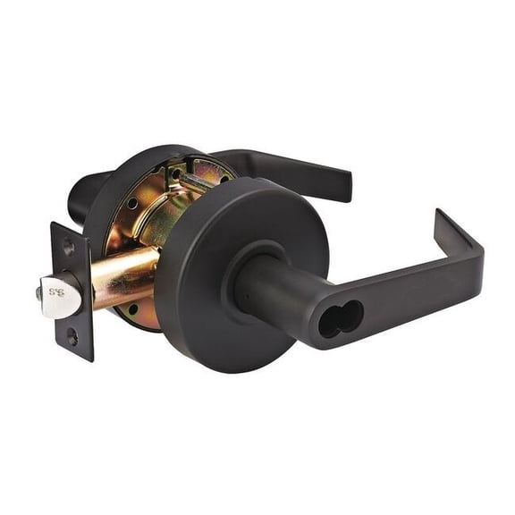 Master Lock Lever Lockset,Mechanical,SLC Angled SLCHCR10B