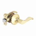 thumbnail image 1 of Master Lock Lever Lockset,Polished Brass,Wave Style WL0403BOX, 1 of 1