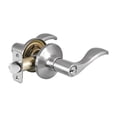 thumbnail image 1 of Master Lock Lever Lockset,Satin Nickel,Wave Style WL0115KA, 1 of 1