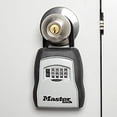 thumbnail image 1 of Master Lock 5400D Key Lock Box - Outdoor Lockbox for House Keys, Realtor Lock Box with Resettable Combination Code, Portable Key Safe Storage for Spare Keys, Hide-A-Key Secure Box, Black, 1 of 6