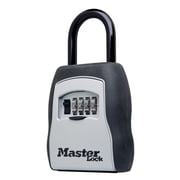 Master Lock 5400D Key Lock Box - Outdoor Lockbox for House Keys, Realtor Lock Box with Resettable Combination Code, Portable Key Safe Storage for Spare Keys, Hide-A-Key Secure Box, Black